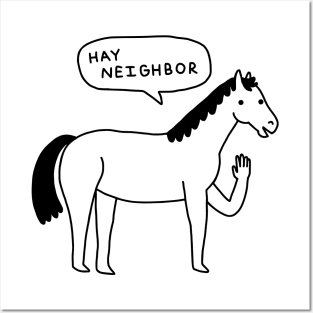 Hi Horse Posters and Art